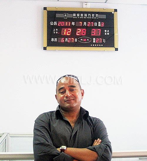 2011年7月25日，外國友人參觀考察我公司！明經理等接待并陪同參觀！(圖3)